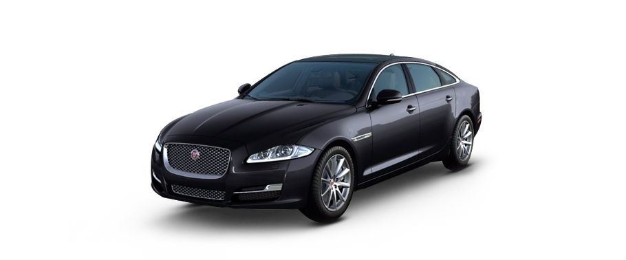 Jaguar XJ Portfolio LWB Ebony Black Solid