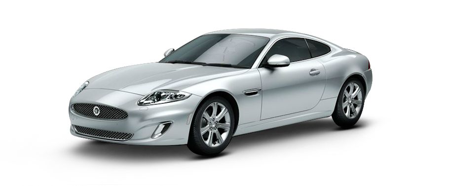 Jaguar XK Coupe Rhodium Silver Metallic