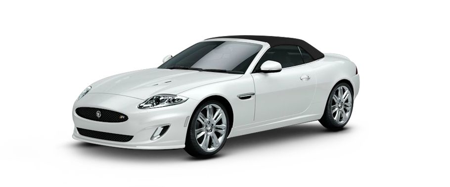 Jaguar XKR Convertible Polaris White Jaguar XKR Convertible Polaris White