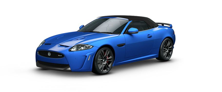 Jaguar XKR-S Convertible French Racing Blue