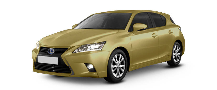 เลกซัส ซีที ไฮบริด Flare Yellow Mica Metallic เลกซัส ซีที ไฮบริด Flare Yellow Mica Metallic