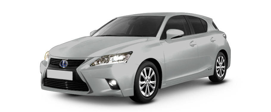 เลกซัส ซีที ไฮบริด Platinum Silver Metallic เลกซัส ซีที ไฮบริด Platinum Silver Metallic