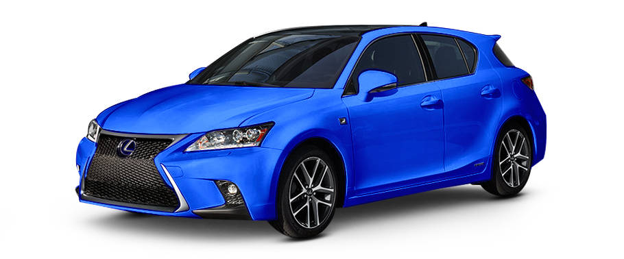 Lexus CT F Sport Exceed Blue Metallic Lexus CT F Sport Exceed Blue Metallic