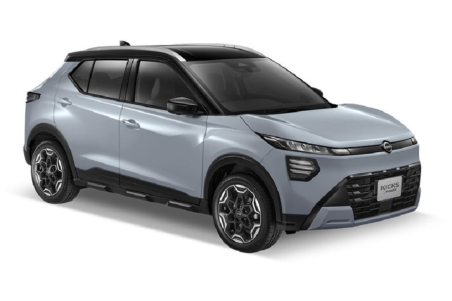 นิสสัน Kicks e-Power Grey Sky Pearl With Black Roof