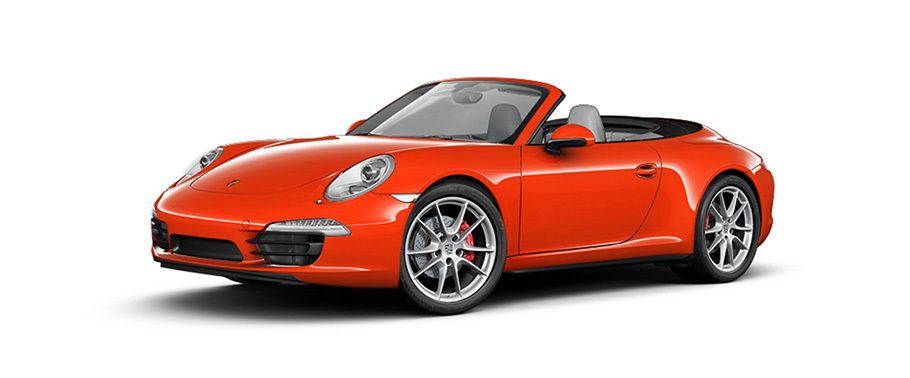 ปอร์เช่ 911 คาร์เรร่า 4 เอส คาร์บริโอเน็ต Lava Orange