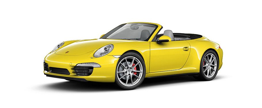 ปอร์เช่ 911 คาร์เรร่า 4 เอส คาร์บริโอเน็ต Racing Yellow
