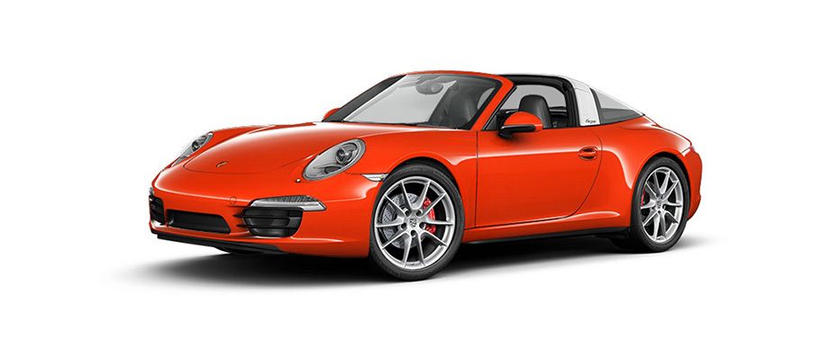 ปอร์เช่ 911 ทาร์กา 4 เอส Lava Orange
