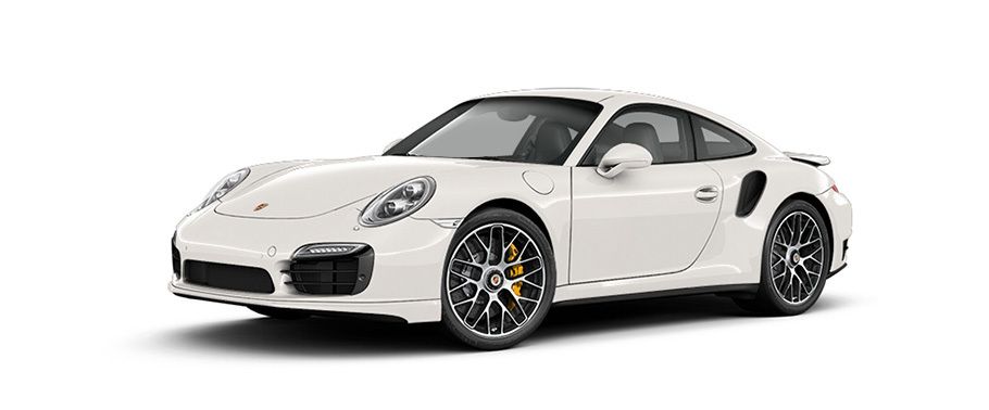 Porsche 911 Turbo S Carrara White Metallic