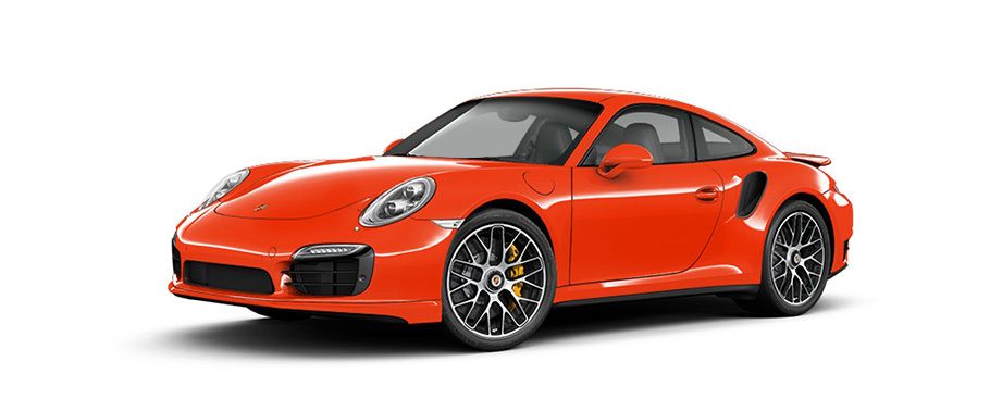 Porsche 911 Turbo S Lava Orange