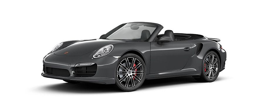 Porsche 911 Turbo Cabriolet Agate Grey Metallic