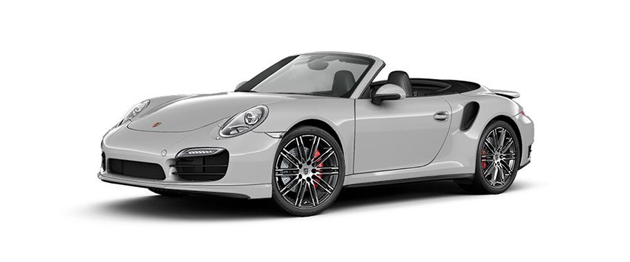 Porsche 911 Turbo Cabriolet Gt Silver Metallic