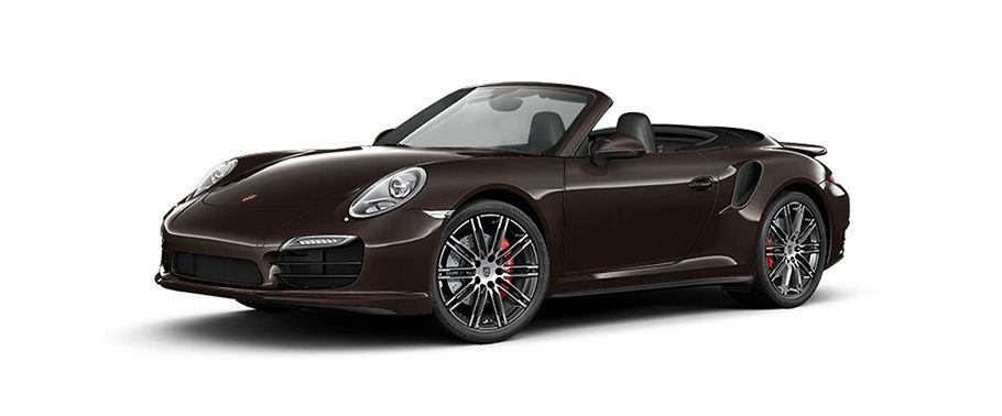 Porsche 911 Turbo Cabriolet Mahogany Metallic