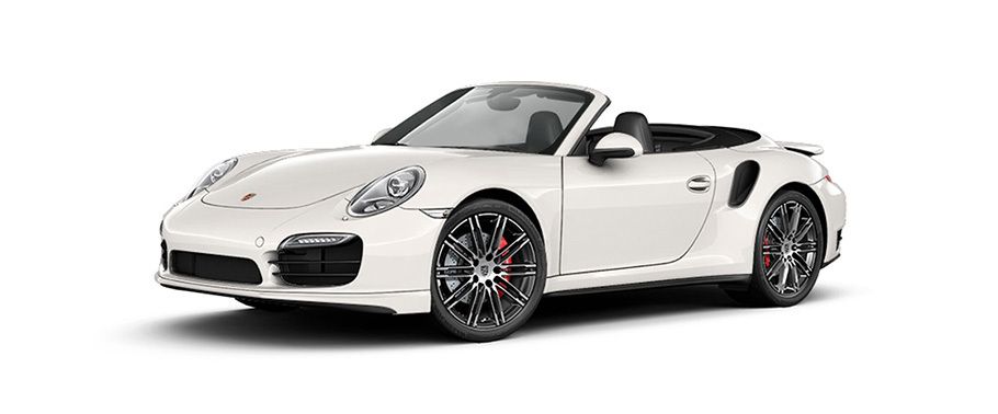Porsche 911 Turbo Cabriolet White