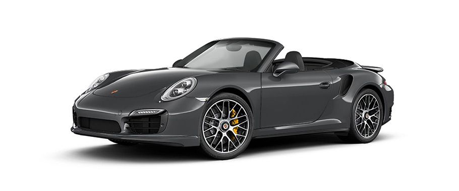Porsche 911 Turbo S Cabriolet Agate Grey Metallic Porsche 911 Turbo S Cabriolet Agate Grey Metallic