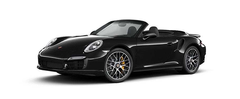 Porsche 911 Turbo S Cabriolet Black Porsche 911 Turbo S Cabriolet Black