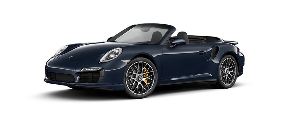 Porsche 911 Turbo S Cabriolet Dark Blue Metallic Porsche 911 Turbo S Cabriolet Dark Blue Metallic