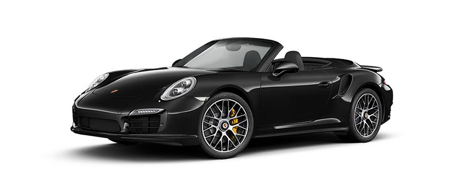 Porsche 911 Turbo S Cabriolet Jet Black Metallic Porsche 911 Turbo S Cabriolet Jet Black Metallic