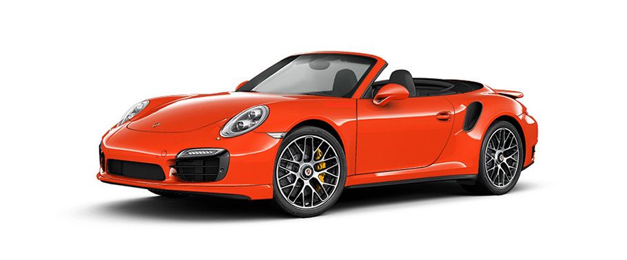 Porsche 911 Turbo S Cabriolet Lava Orange Porsche 911 Turbo S Cabriolet Lava Orange