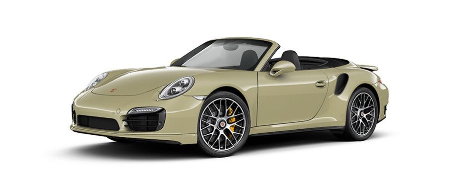 Porsche 911 Turbo S Cabriolet Lime Gold Metallic Porsche 911 Turbo S Cabriolet Lime Gold Metallic