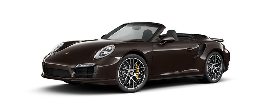 Porsche 911 Turbo S Cabriolet Mahogany Metallic Porsche 911 Turbo S Cabriolet Mahogany Metallic