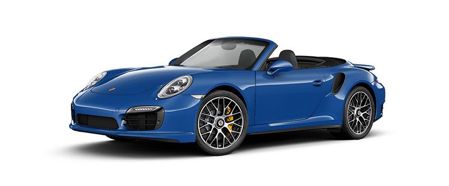 Porsche 911 Turbo S Cabriolet Sapphire Blue Metallic Porsche 911 Turbo S Cabriolet Sapphire Blue Metallic