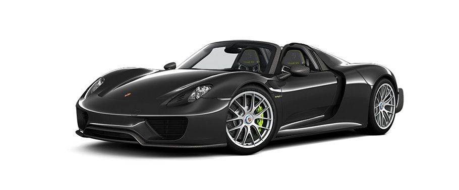 ปอร์เช่ 918 สปายเดอร์ ไวส์ซาค แพคเกจ Basalt Black Metallic ปอร์เช่ 918 สปายเดอร์ ไวส์ซาค แพคเกจ Basalt Black Metallic