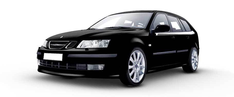 Saab 9-3 Sport Combi Black
