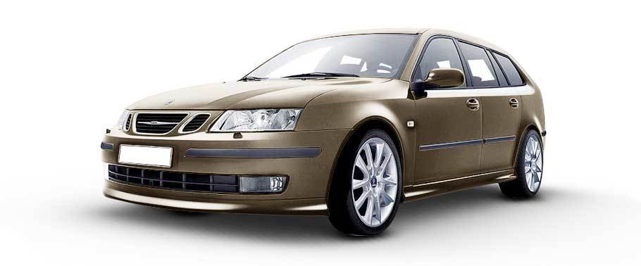 Saab 9-3 Sport Combi Choclate
