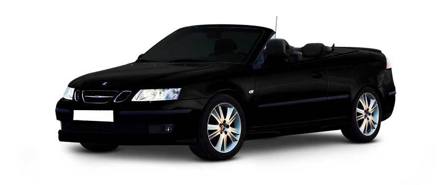 Saab 9-3 Convertible Black Saab 9-3 Convertible Black