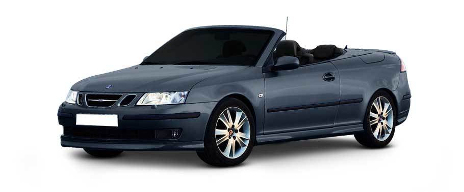 Saab 9-3 Convertible Grey Saab 9-3 Convertible Grey