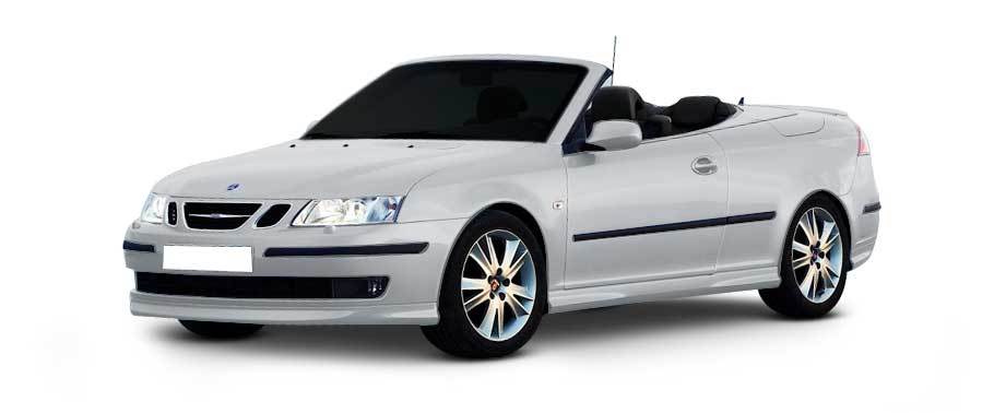 Saab 9-3 Convertible White Saab 9-3 Convertible White