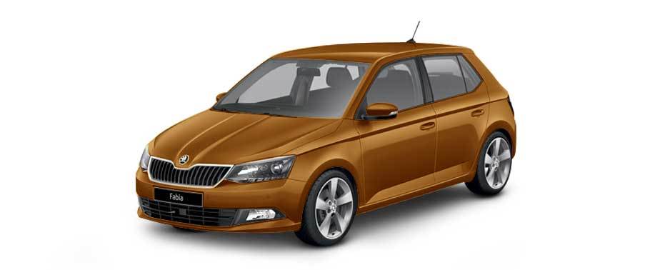 Skoda Fabia Brown