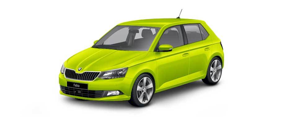 Skoda Fabia Light Green
