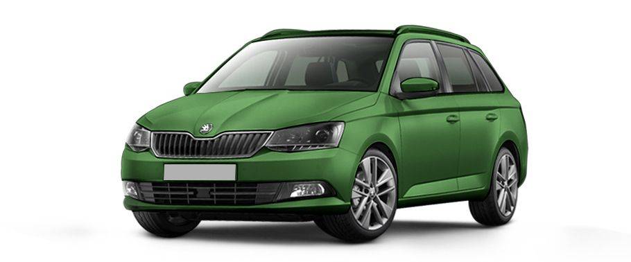 Skoda Fabia Combi Rally Green Skoda Fabia Combi Rally Green