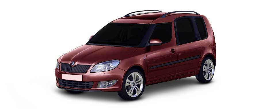 Skoda Roomster Dark Red