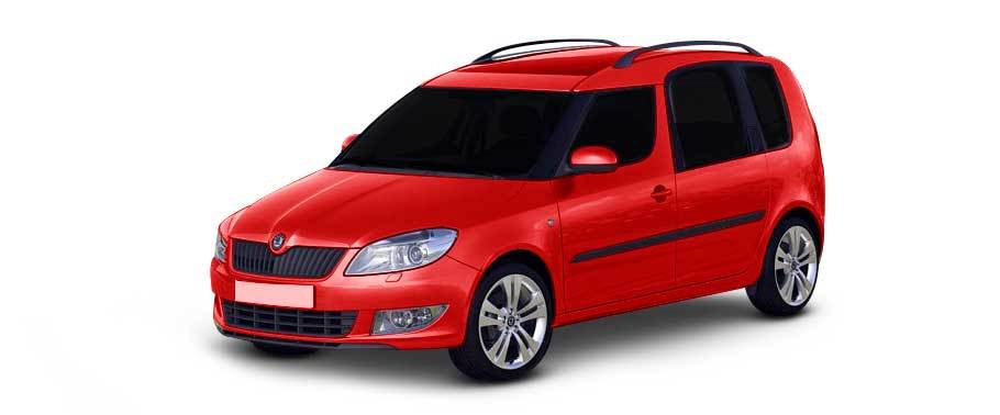 Skoda Roomster Red