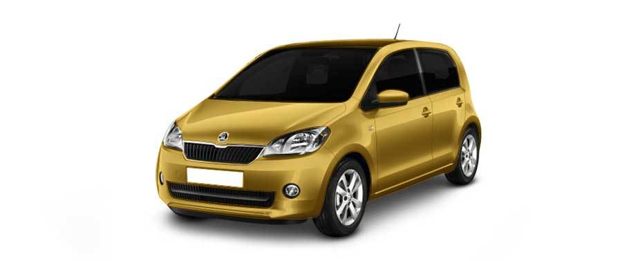 สโกด้า ซิติโก้ 5 ประตู Yellow