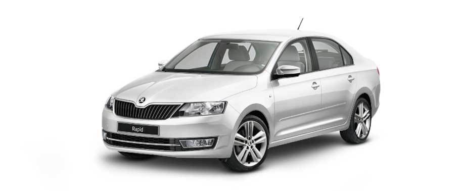 Skoda Rapid Candy White Skoda Rapid Candy White