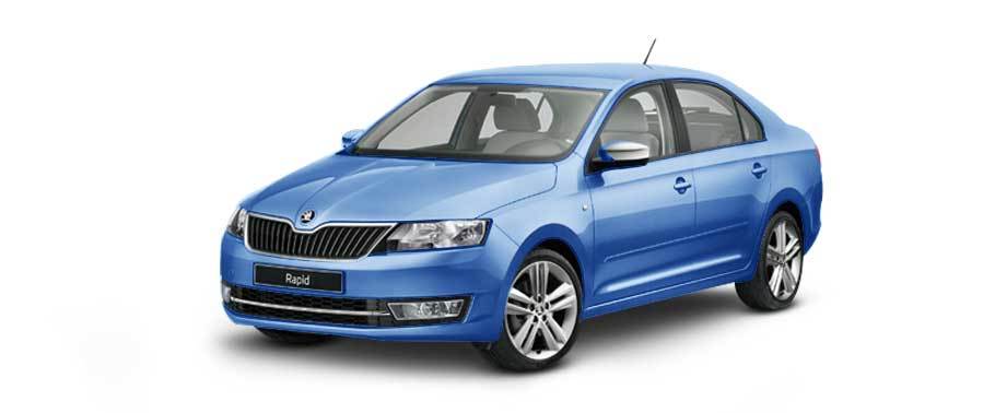 Skoda Rapid Denim Blue Metallic Skoda Rapid Denim Blue Metallic