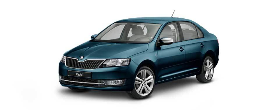 Skoda Rapid Lava Blue Metallic Skoda Rapid Lava Blue Metallic