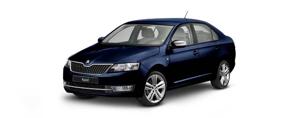 Skoda Rapid Pacific Blue Skoda Rapid Pacific Blue