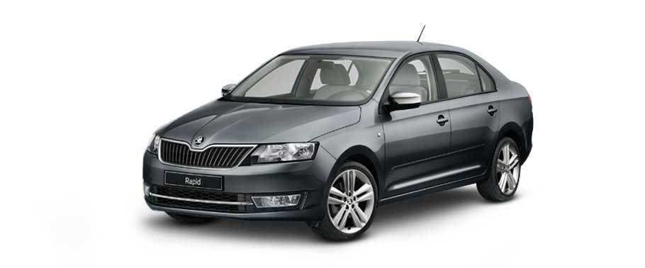 Skoda Rapid Platin Grey Metallic Skoda Rapid Platin Grey Metallic