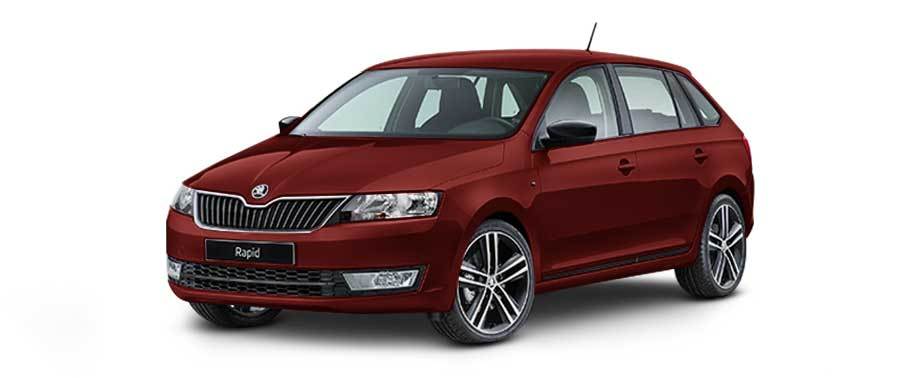 Skoda Rapid Spaceback Rio Red Skoda Rapid Spaceback Rio Red