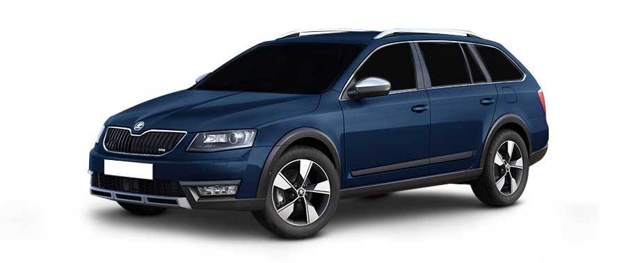 สโกด้า ออคตาเวีย สเกาท์ Blue สโกด้า ออคตาเวีย สเกาท์ Blue