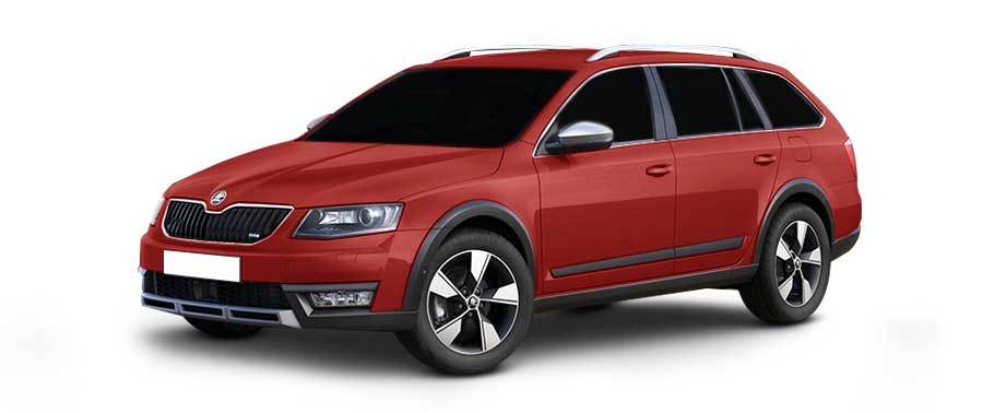 สโกด้า ออคตาเวีย สเกาท์ Red สโกด้า ออคตาเวีย สเกาท์ Red