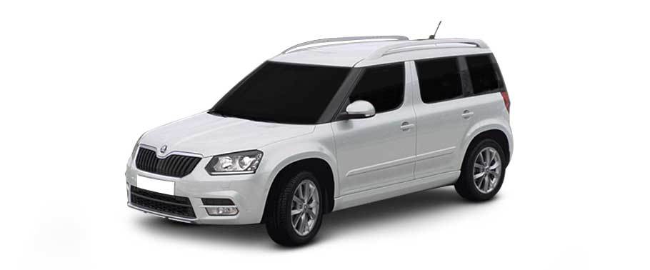 Skoda Yeti Moon White