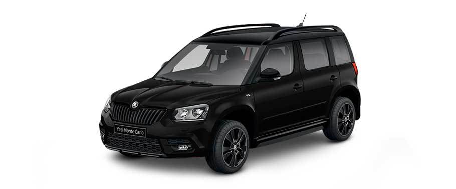 Skoda Yeti Monte Carlo Black