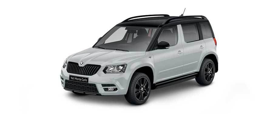 Skoda Yeti Monte Carlo Light Grey