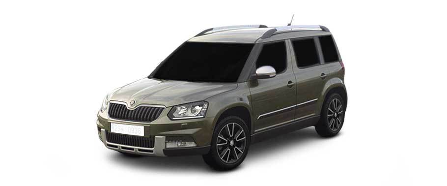 Skoda Yeti outdoor Jungle Green Skoda Yeti outdoor Jungle Green