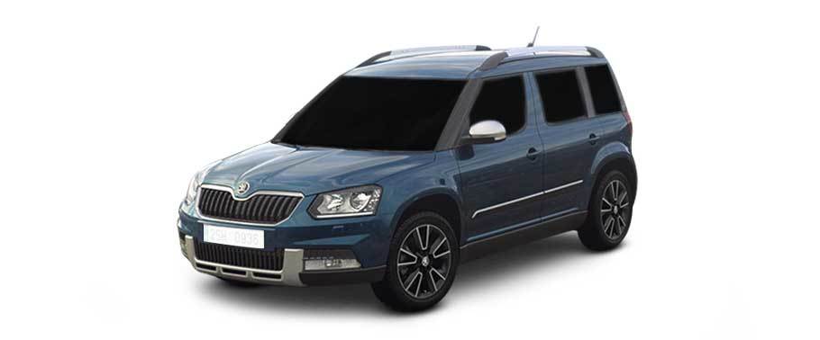 Skoda Yeti outdoor Lava Blue Skoda Yeti outdoor Lava Blue
